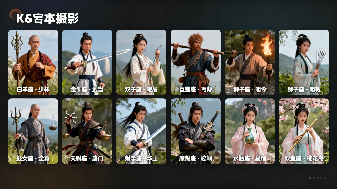 十二星座代表武林谁最强,各门派高手排名揭秘 十二星座代表武林谁最强,各门派高手排名揭秘