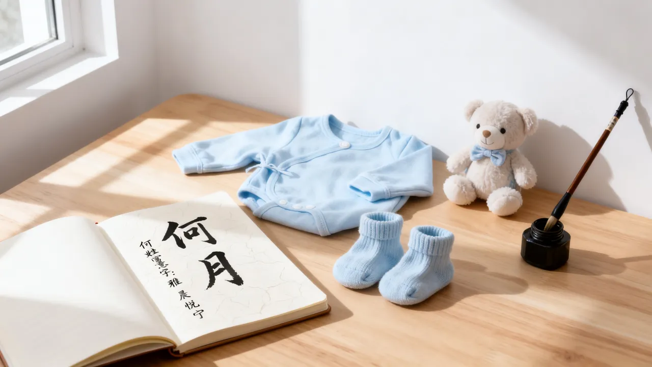 姓何月的宝宝怎么起名，何姓宝宝取名好听又有寓意的字有哪些