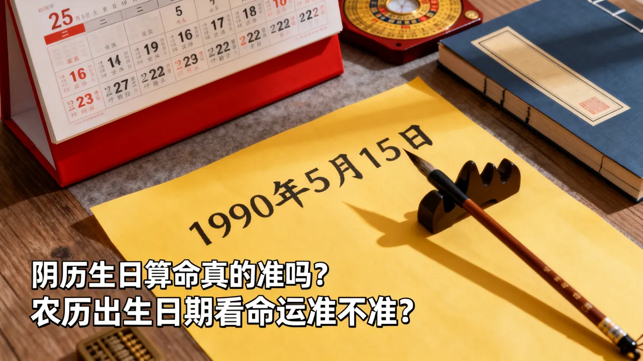最准的阴历生日算命真的准吗,农历出生日期看命运准不准? 最准的阴历生日算命真的准吗,农历出生日期看命运准不准?