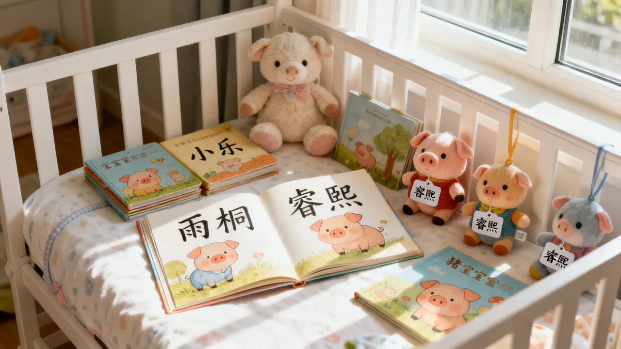 猪宝宝应该怎么起名，好听的猪宝宝名字大全