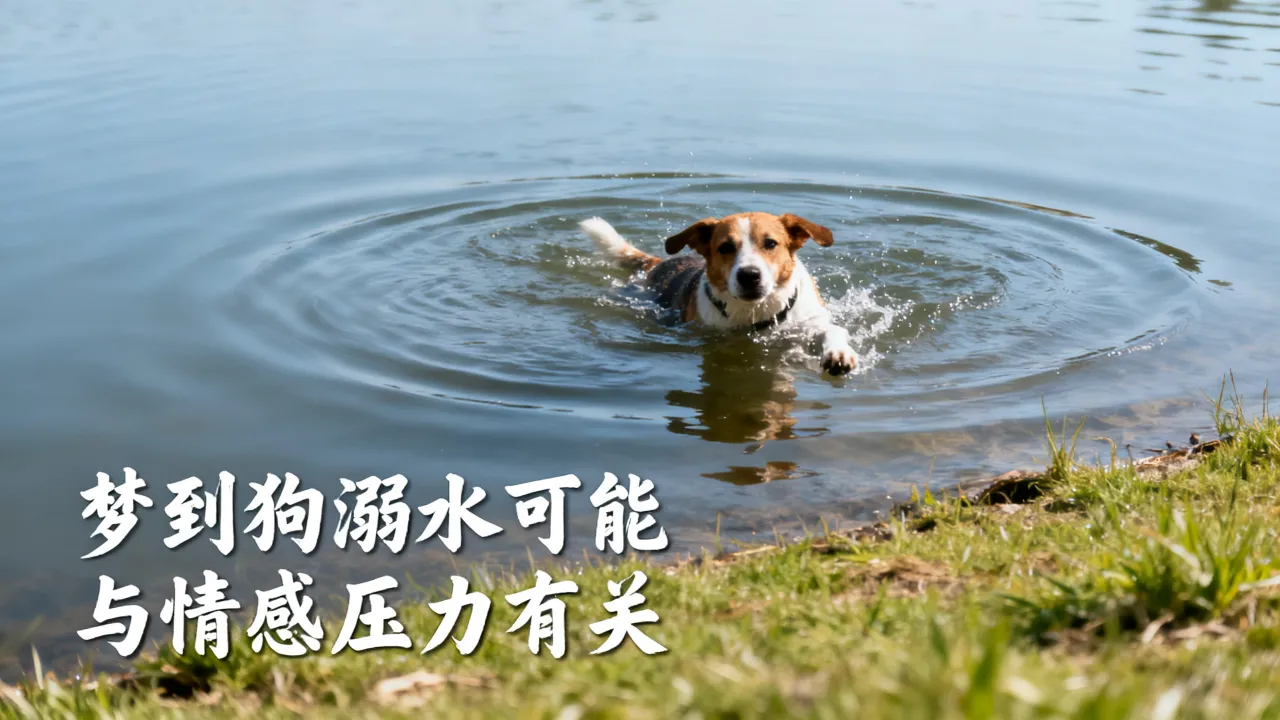 梦到淹死狗是好的征兆吗，梦见狗溺水是什么预兆