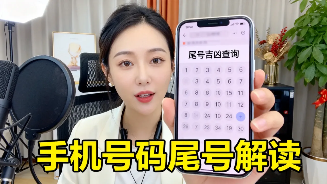 尾号吉凶直播间怎么看,手机号码尾号吉凶查询直播间怎么解读? 尾号吉凶直播间怎么看,手机号码尾号吉凶查询直播间怎么解读?
