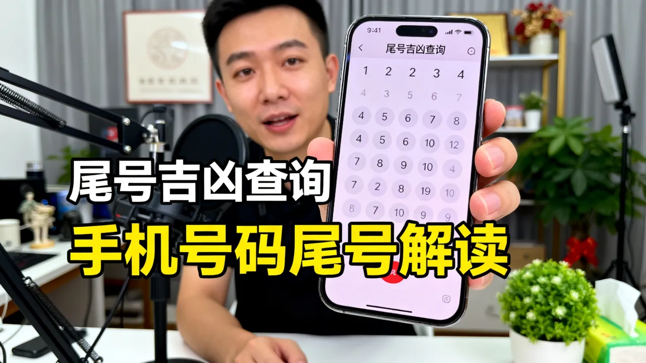 尾号吉凶直播间怎么看,手机号码尾号吉凶查询直播间怎么解读? 尾号吉凶直播间怎么看,手机号码尾号吉凶查询直播间怎么解读?