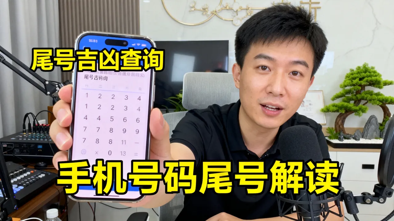 尾号吉凶直播间怎么看,手机号码尾号吉凶查询直播间怎么解读? 尾号吉凶直播间怎么看,手机号码尾号吉凶查询直播间怎么解读?