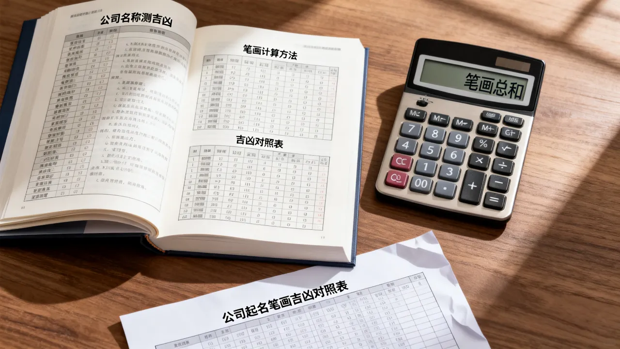 公司名称测吉凶怎么算，公司起名笔画吉凶对照表