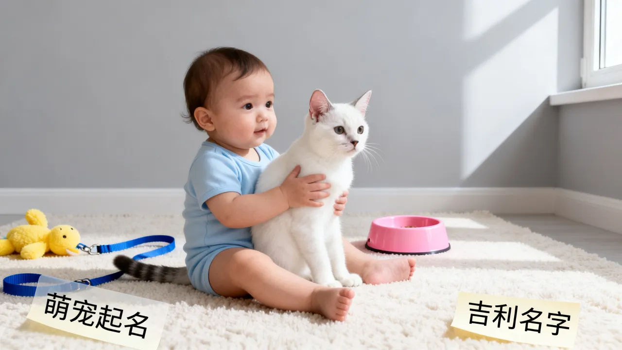 宝宝萌宠起名怎么起，宠物名字大全怎么取好听又吉利？