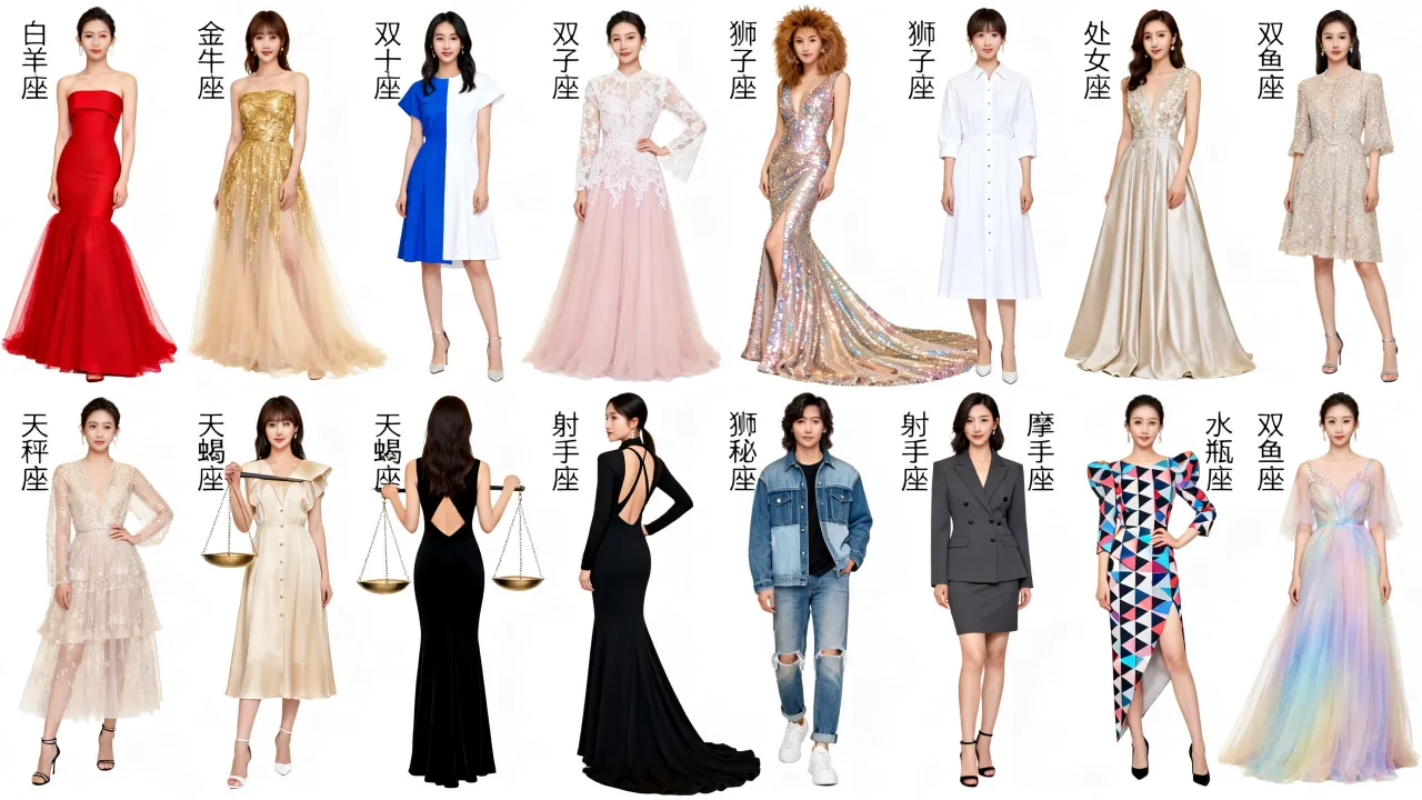 十二星座礼服排名，哪个星座穿礼服最美？
