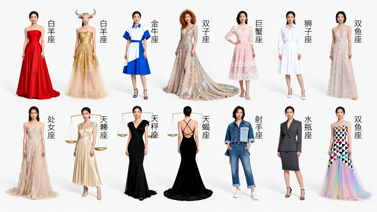 十二星座礼服排名，哪个星座穿礼服最美？