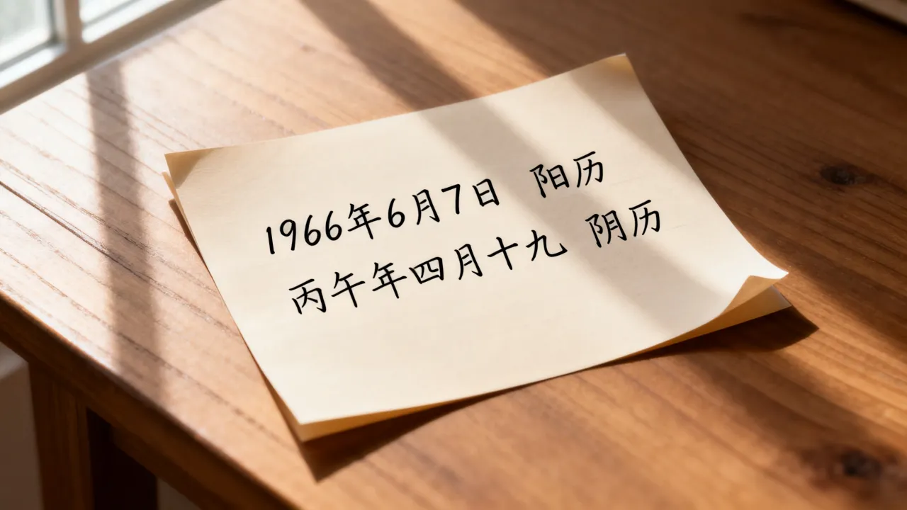 66年6月7日阳历阴历是什么,66年6月7日农历几月几日? 66年6月7日阳历阴历是什么,66年6月7日农历几月几日?