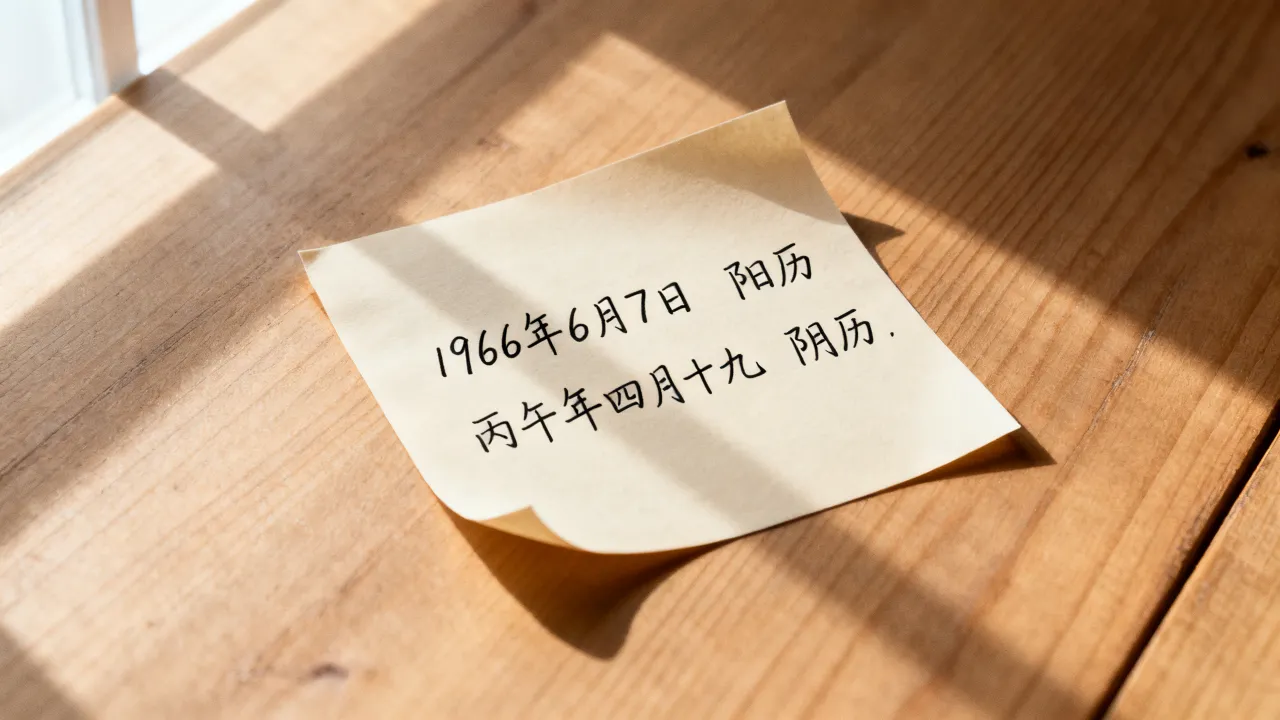 66年6月7日阳历阴历是什么,66年6月7日农历几月几日? 66年6月7日阳历阴历是什么,66年6月7日农历几月几日?