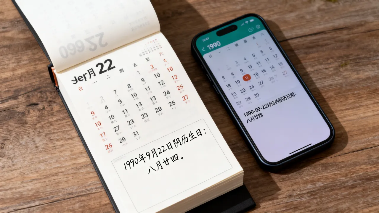 1990922阴历生日是几月几号,9月22日阴历生日怎么查? 1990922阴历生日是几月几号,9月22日阴历生日怎么查?