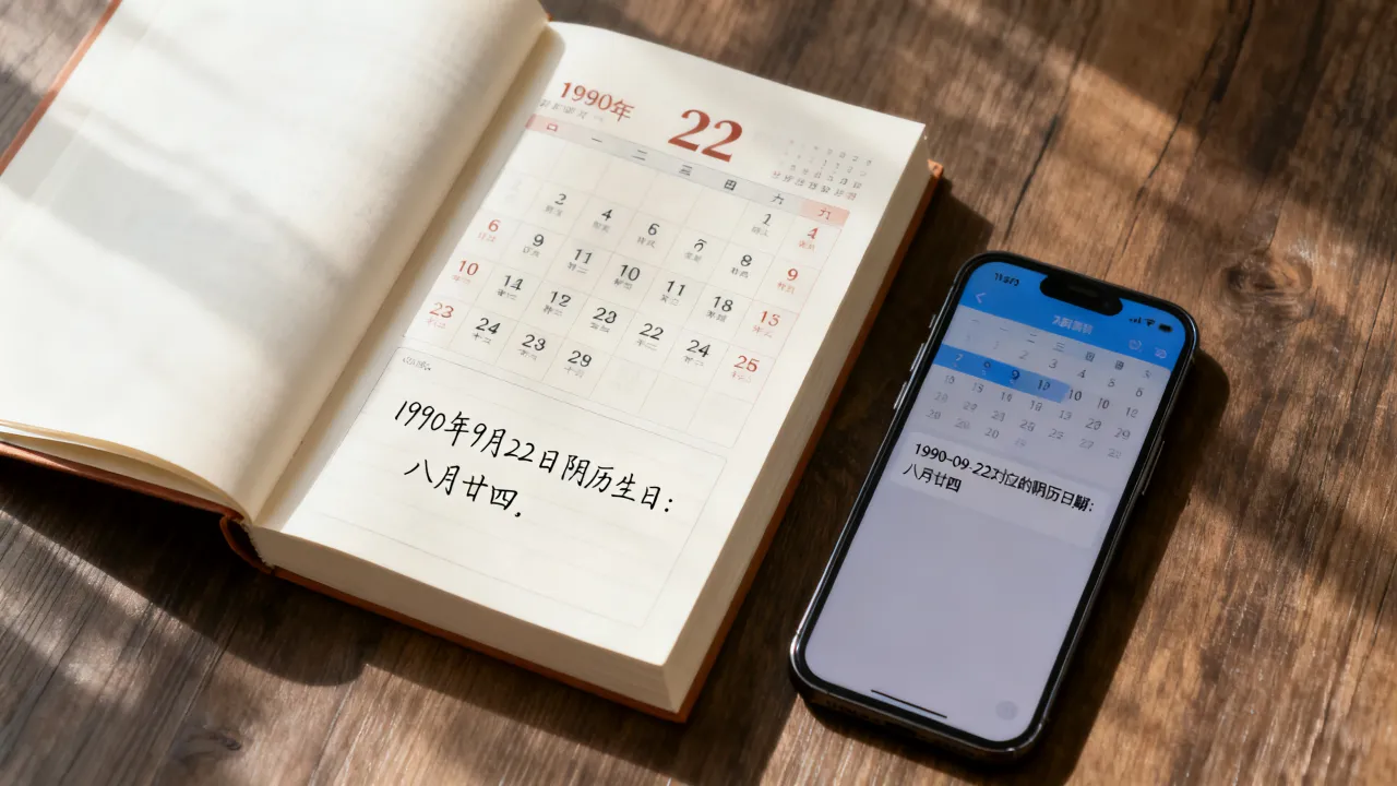 1990922阴历生日是几月几号,9月22日阴历生日怎么查? 1990922阴历生日是几月几号,9月22日阴历生日怎么查?