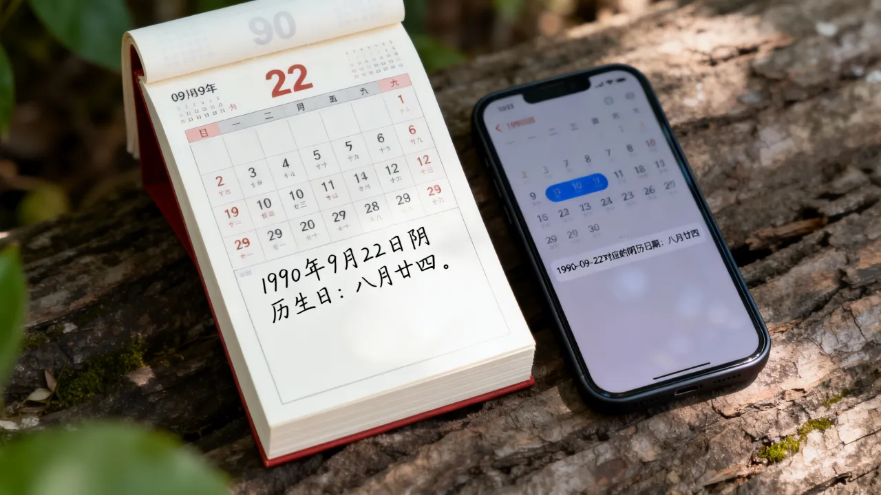 1990922阴历生日是几月几号,9月22日阴历生日怎么查? 1990922阴历生日是几月几号,9月22日阴历生日怎么查?