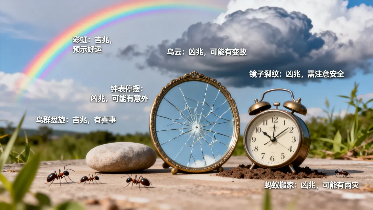 看吉凶的预兆怎么看，吉凶预兆的常见征兆有哪些？