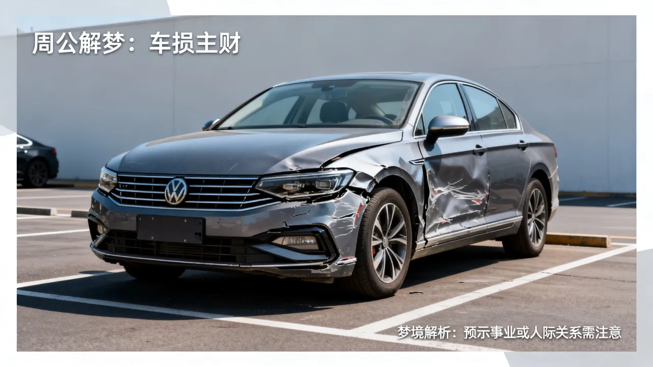 梦到车子被撞坏了意味什么,周公解梦是什么预兆? 梦到车子被撞坏了意味什么,周公解梦是什么预兆?