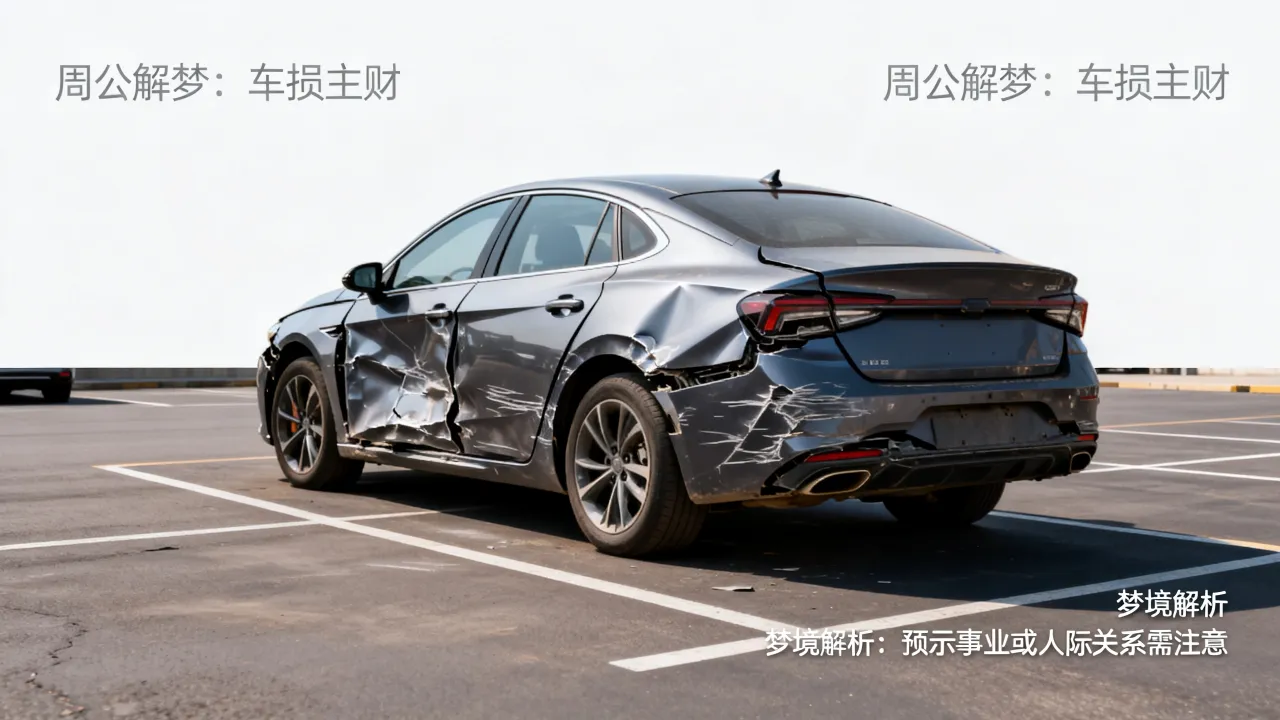 梦到车子被撞坏了意味什么,周公解梦是什么预兆? 梦到车子被撞坏了意味什么,周公解梦是什么预兆?