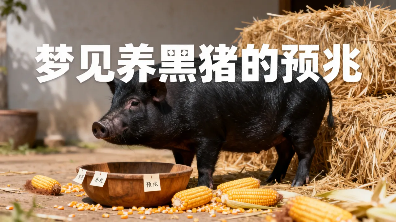 梦到了养黑猪预示了什么,梦见养黑猪是什么预兆? 梦到了养黑猪预示了什么,梦见养黑猪是什么预兆?