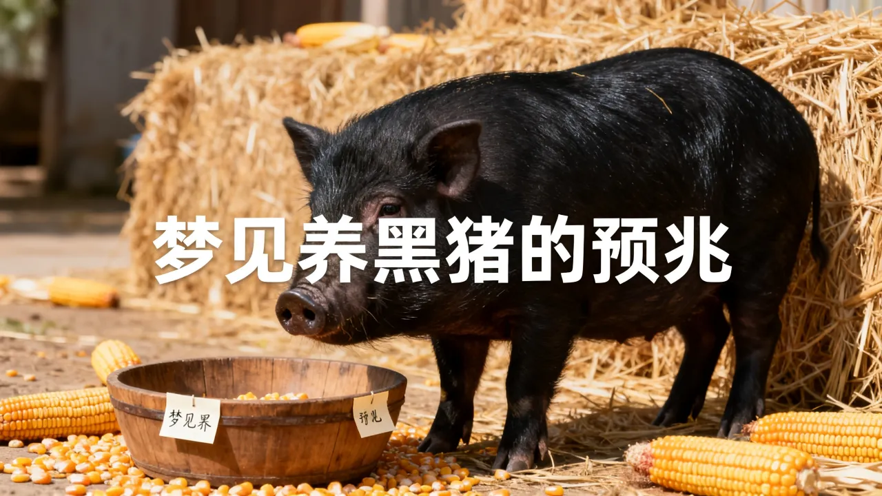 梦到了养黑猪预示了什么,梦见养黑猪是什么预兆? 梦到了养黑猪预示了什么,梦见养黑猪是什么预兆?
