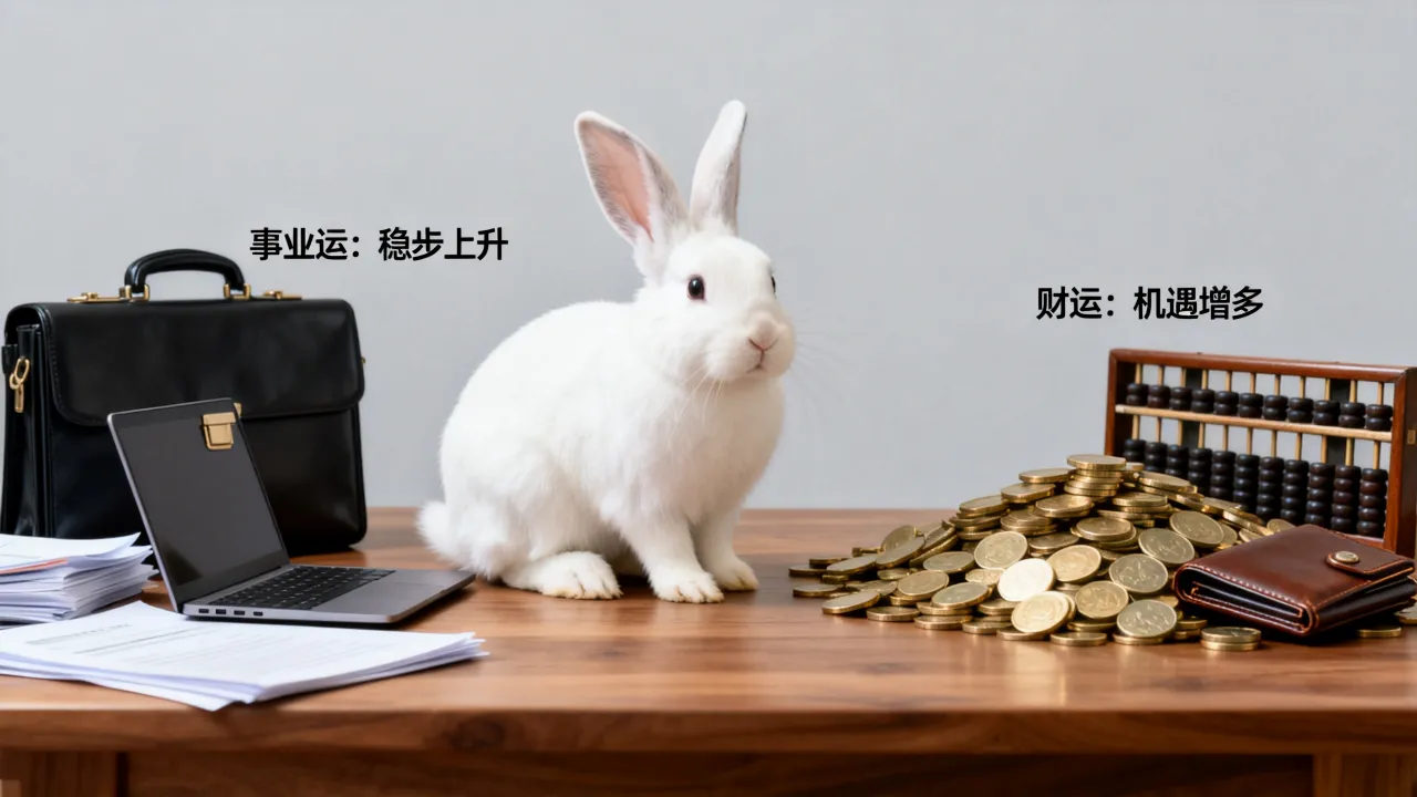 属兔2026事业运如何，属兔2026年财运走势怎么样？