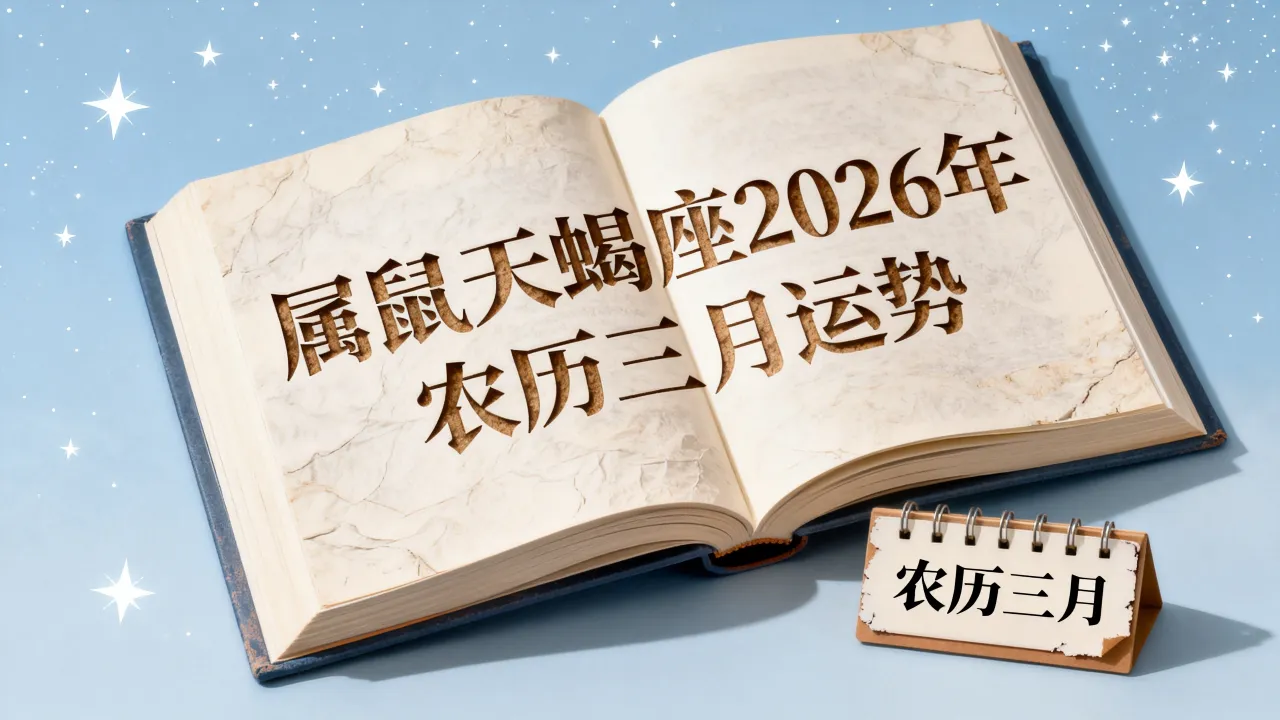属鼠天蝎座2026年农历三月运势如何,天蝎座三月运势好不好 属鼠天蝎座2026年农历三月运势如何,天蝎座三月运势好不好