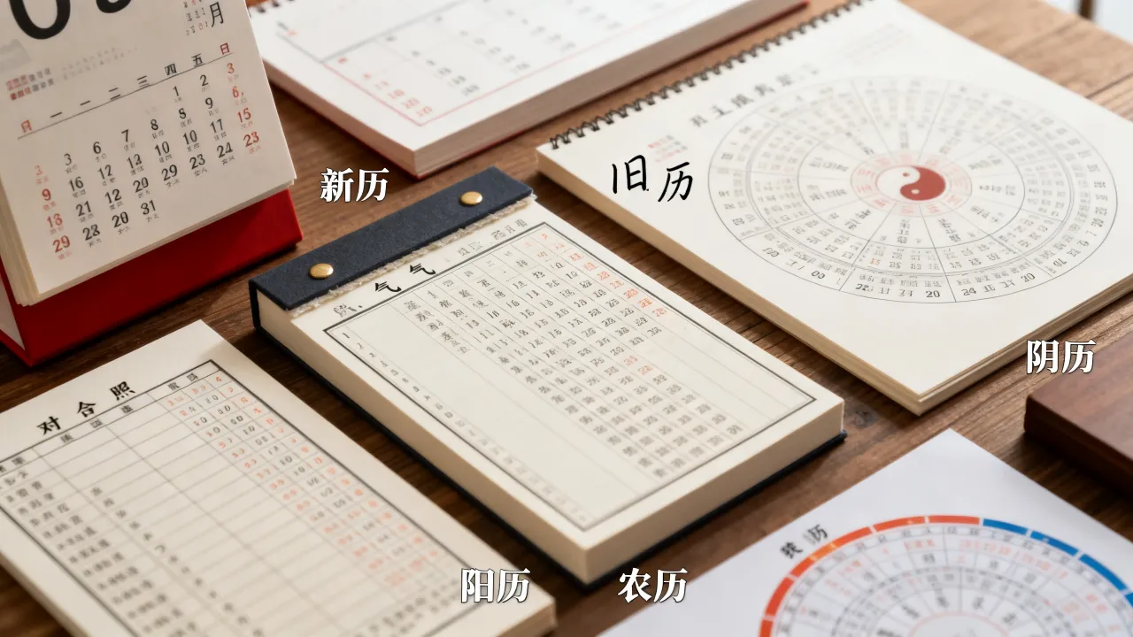 新历旧历农历阳历阴历有什么区别,怎么算更准确 新历旧历农历阳历阴历有什么区别,怎么算更准确