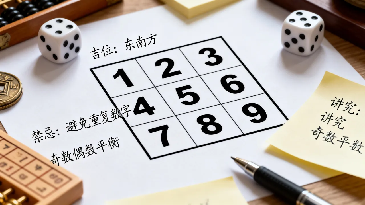 九宫选号图怎么看吉凶,选号时有哪些禁忌和讲究? 九宫选号图怎么看吉凶,选号时有哪些禁忌和讲究?