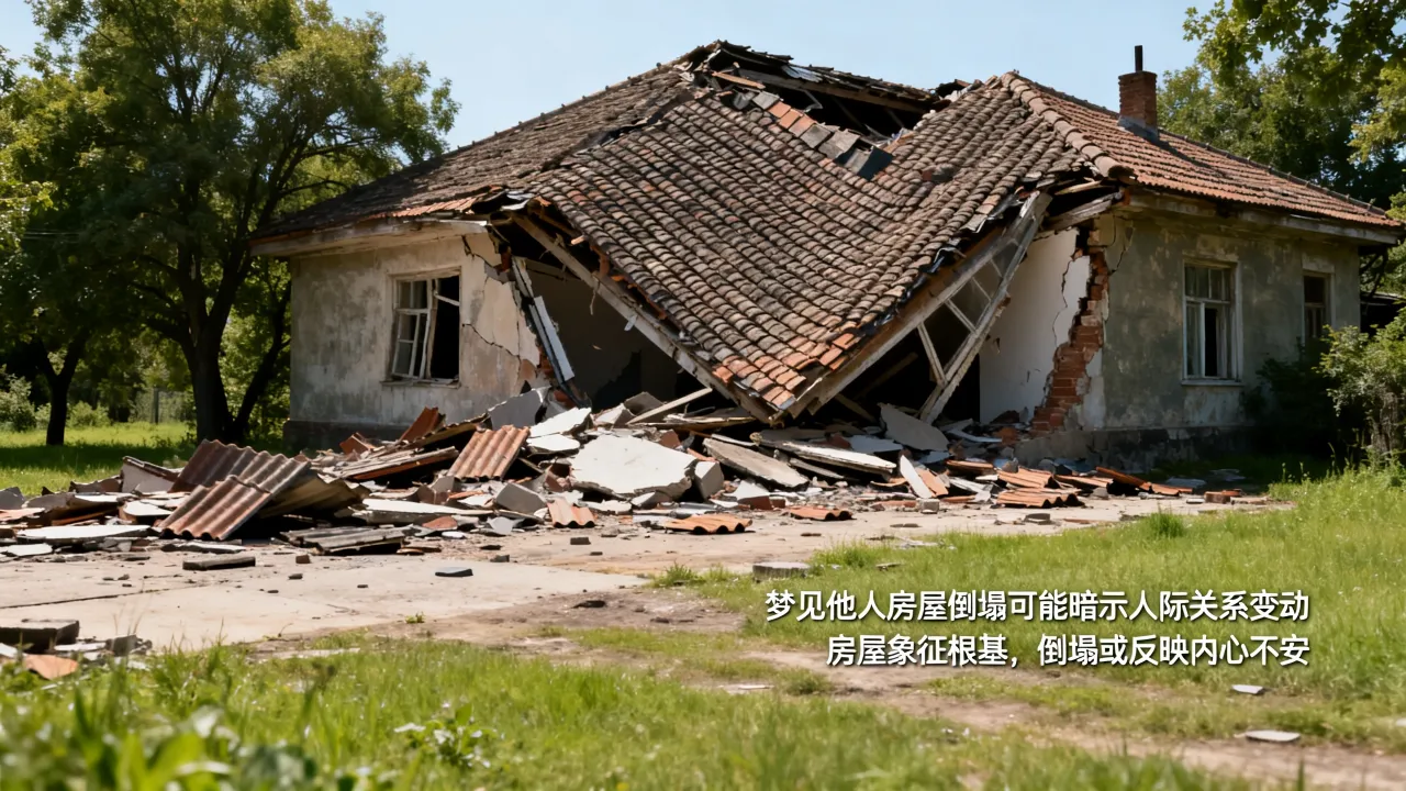 梦到别人家房子倒有什么寓意吗?,梦见别人家房子倒塌预兆是什么 梦到别人家房子倒有什么寓意吗?,梦见别人家房子倒塌预兆是什么