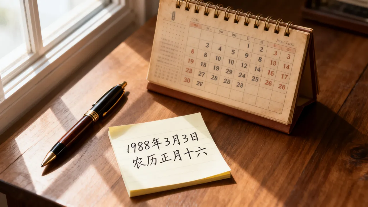 1988年3月3日阴历是几月几日,农历阳历日期换算查询 1988年3月3日阴历是几月几日,农历阳历日期换算查询