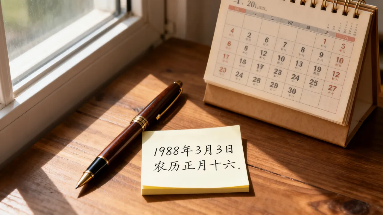 1988年3月3日阴历是几月几日,农历阳历日期换算查询 1988年3月3日阴历是几月几日,农历阳历日期换算查询