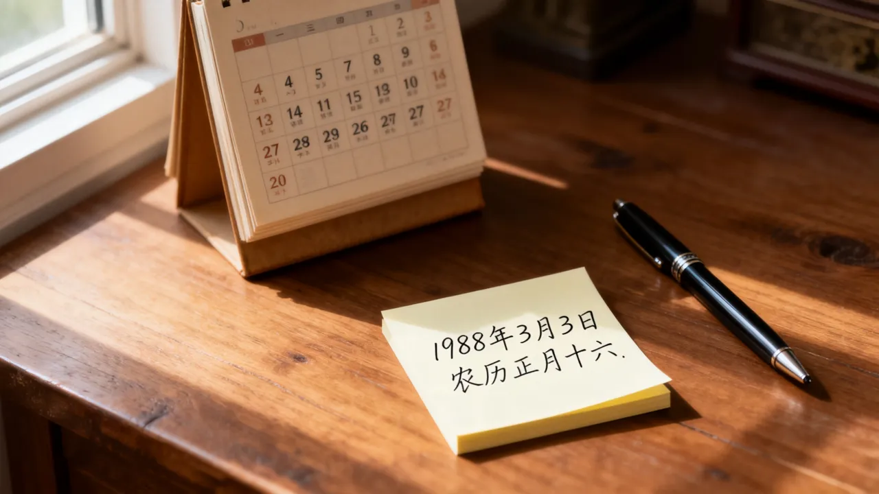 1988年3月3日阴历是几月几日,农历阳历日期换算查询 1988年3月3日阴历是几月几日,农历阳历日期换算查询