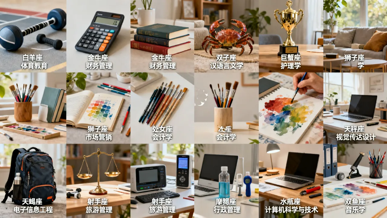 十二星座适合什么大学专业?十二星座对应什么专业好? 十二星座适合什么大学专业?十二星座对应什么专业好?