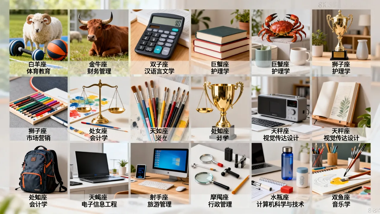 十二星座适合什么大学专业?十二星座对应什么专业好? 十二星座适合什么大学专业?十二星座对应什么专业好?