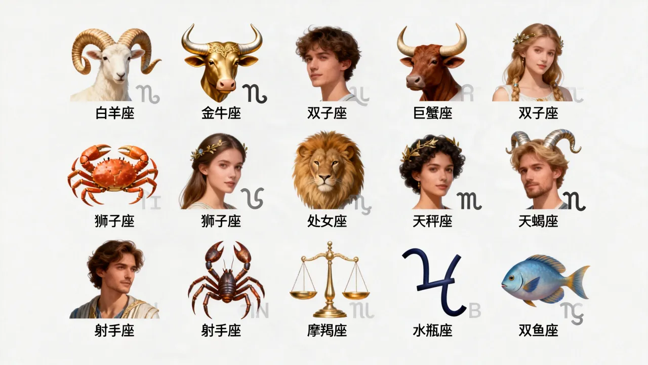 十二星座头像哪个最好看?十二星座专属头像怎么选? 十二星座头像哪个最好看?十二星座专属头像怎么选?