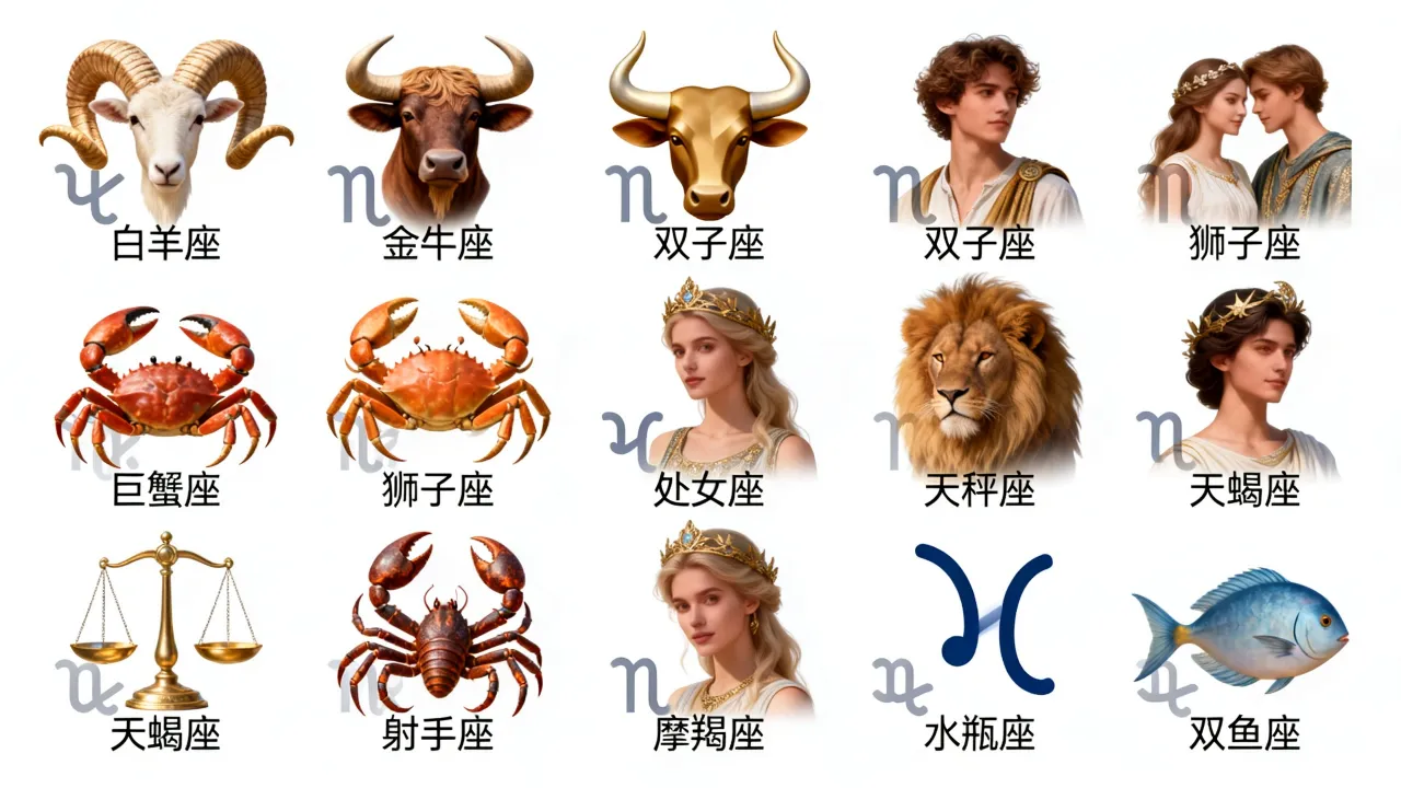 十二星座头像哪个最好看?十二星座专属头像怎么选? 十二星座头像哪个最好看?十二星座专属头像怎么选?