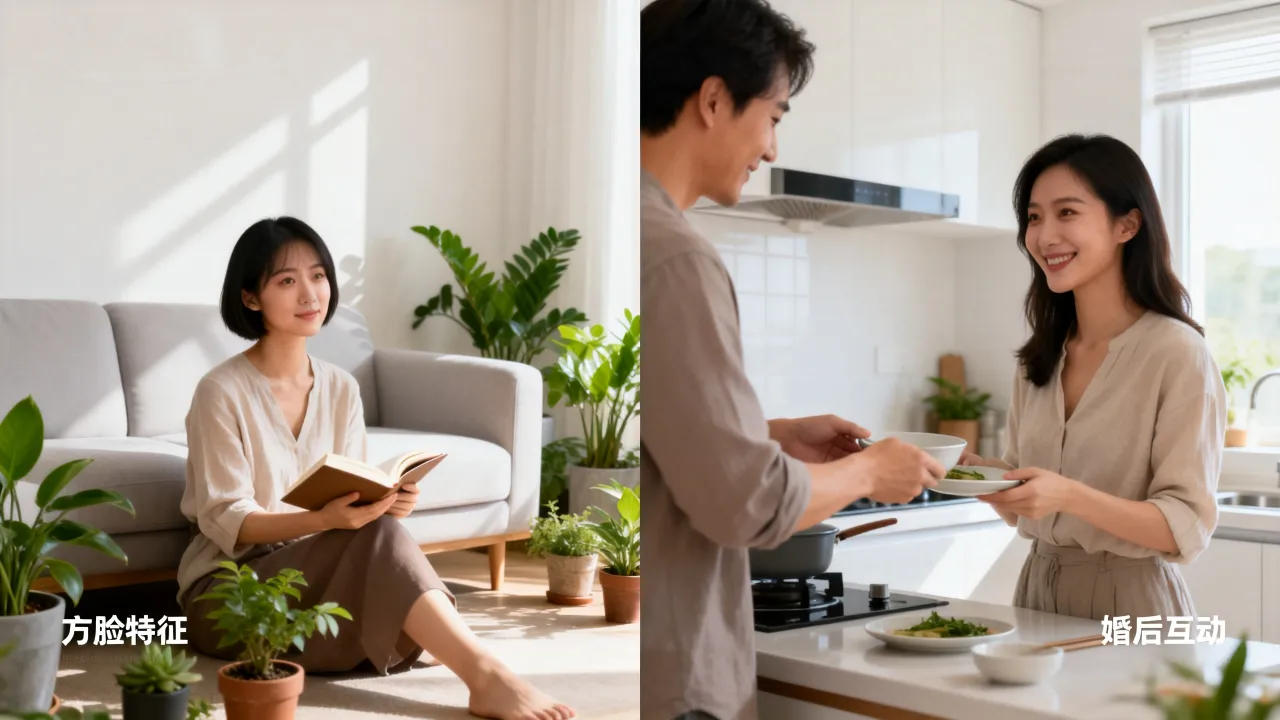 方脸女人命运好吗，方脸女人婚后命运怎么样