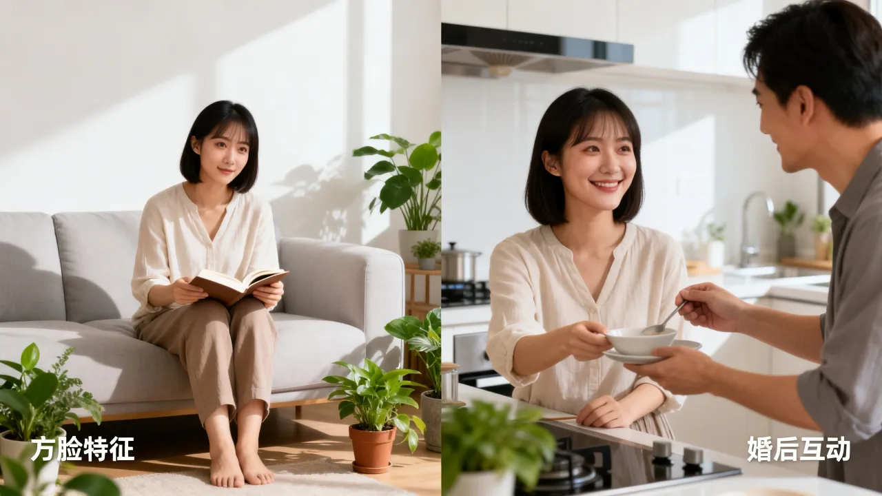 方脸女人命运好吗，方脸女人婚后命运怎么样