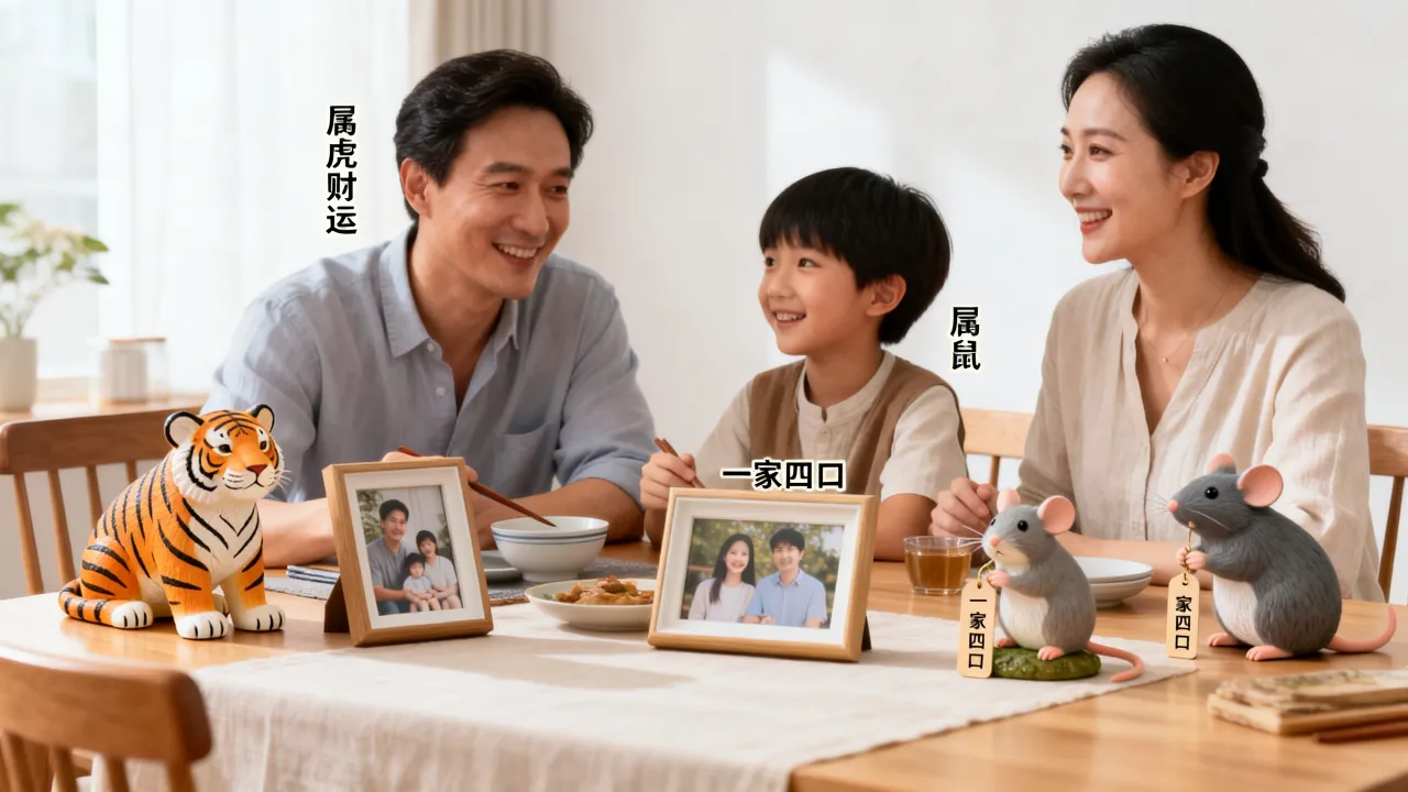 属虎财运超过属鼠会怎么样,一家四口三个属鼠一个属虎好吗? 属虎财运超过属鼠会怎么样,一家四口三个属鼠一个属虎好吗?