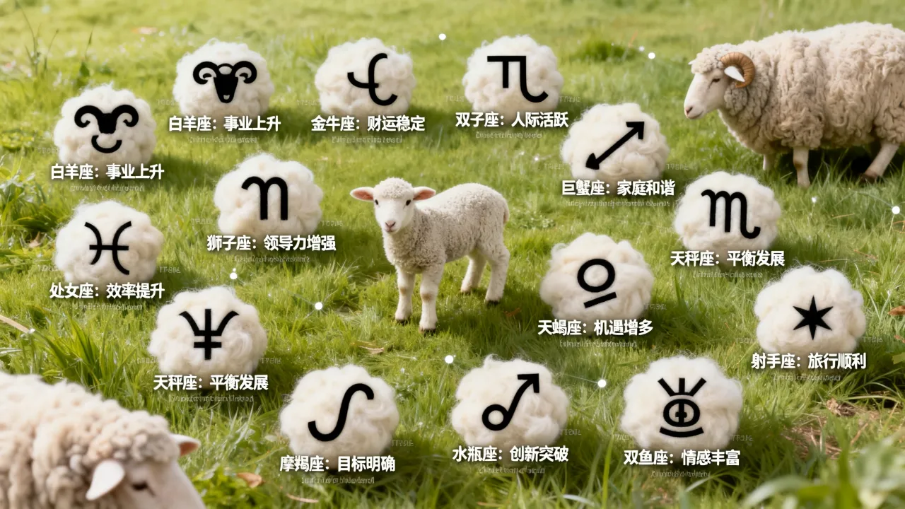十二星座专属羊年是什么?十二星座羊年运势详解 十二星座专属羊年是什么?十二星座羊年运势详解