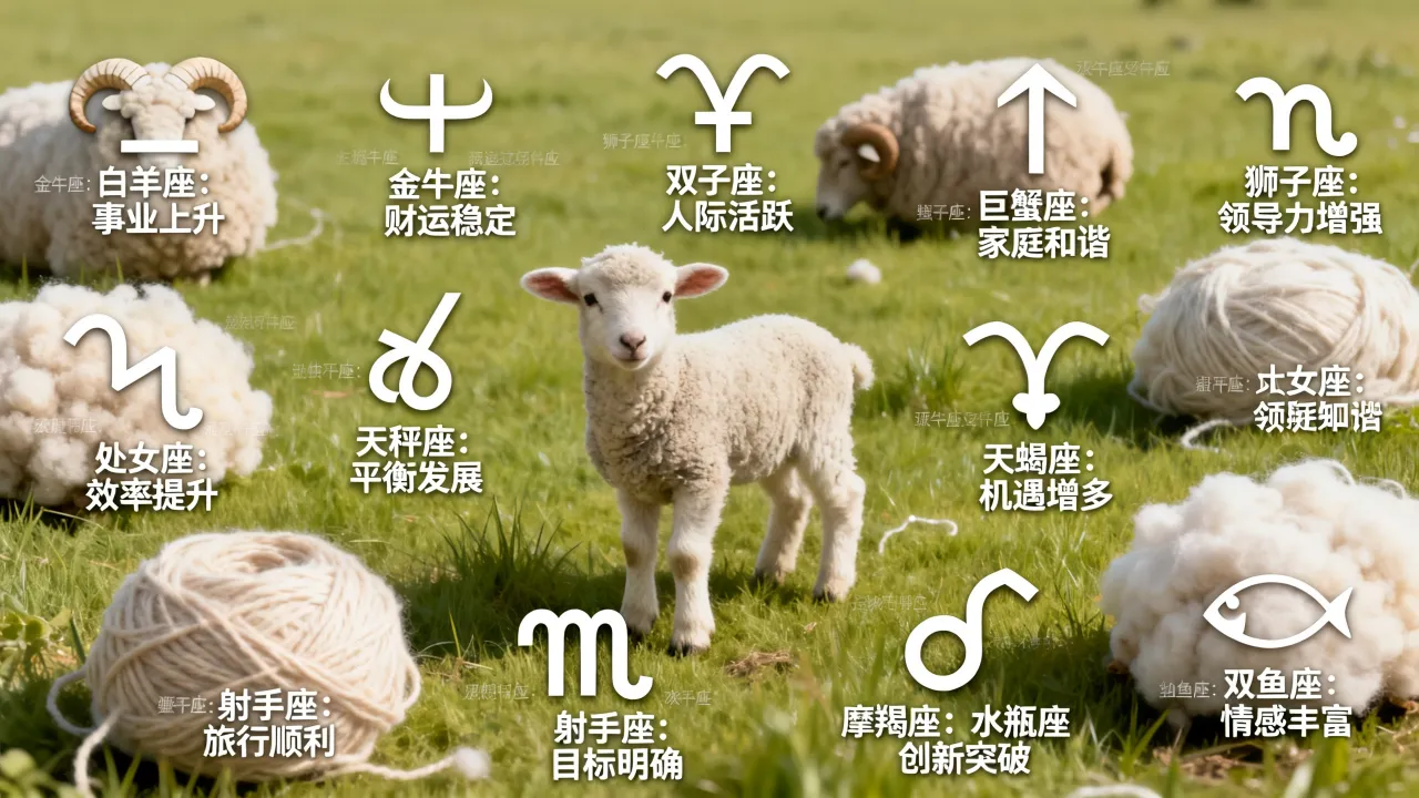 十二星座专属羊年是什么?十二星座羊年运势详解 十二星座专属羊年是什么?十二星座羊年运势详解