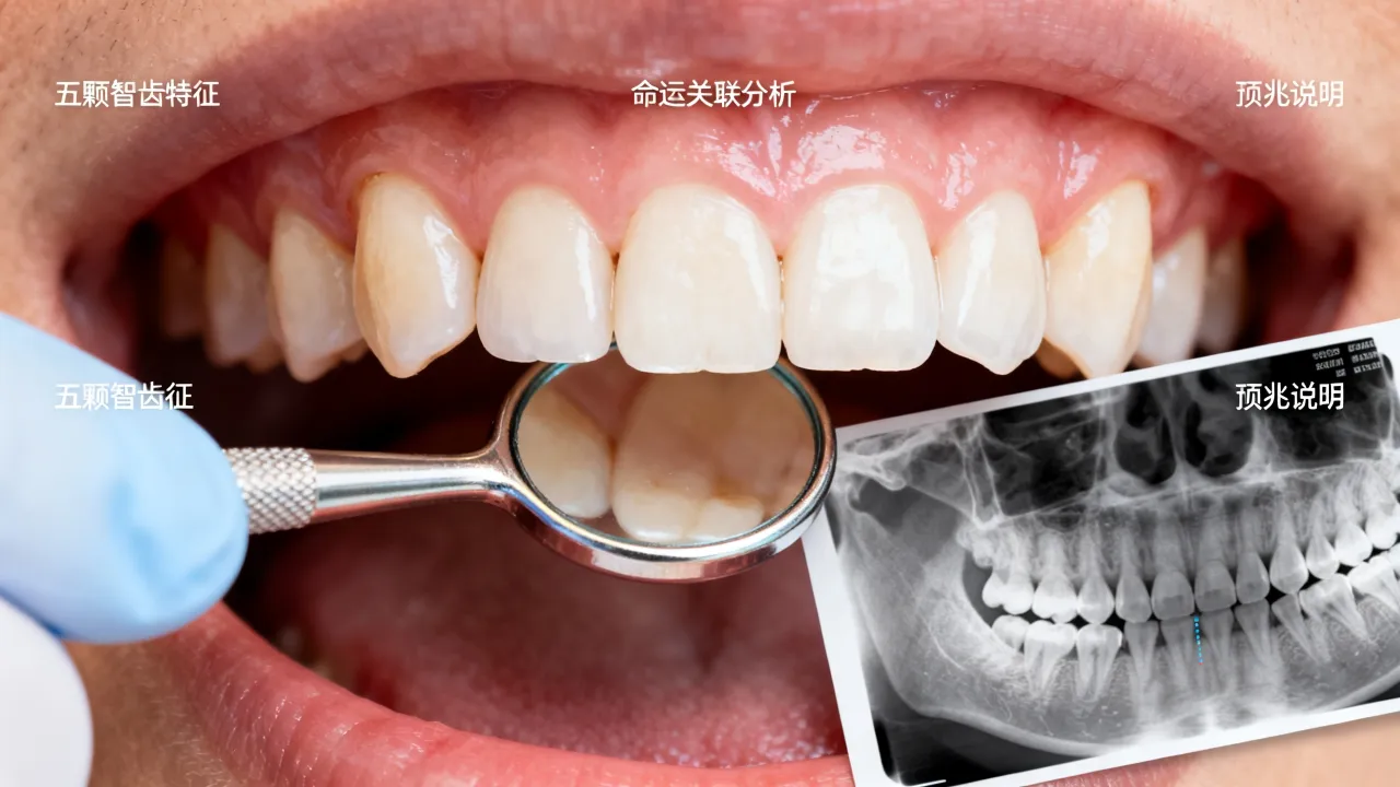 长五颗智齿的人命运如何,长五颗智齿的人有什么预兆 长五颗智齿的人命运如何,长五颗智齿的人有什么预兆