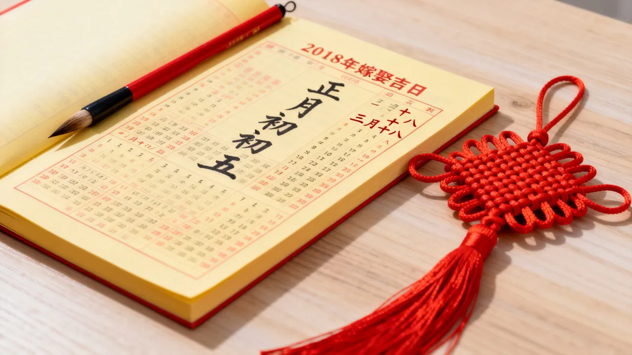 2018嫁娶吉日阴历表有哪些好日子,怎么查黄道吉日? 2018嫁娶吉日阴历表有哪些好日子,怎么查黄道吉日?