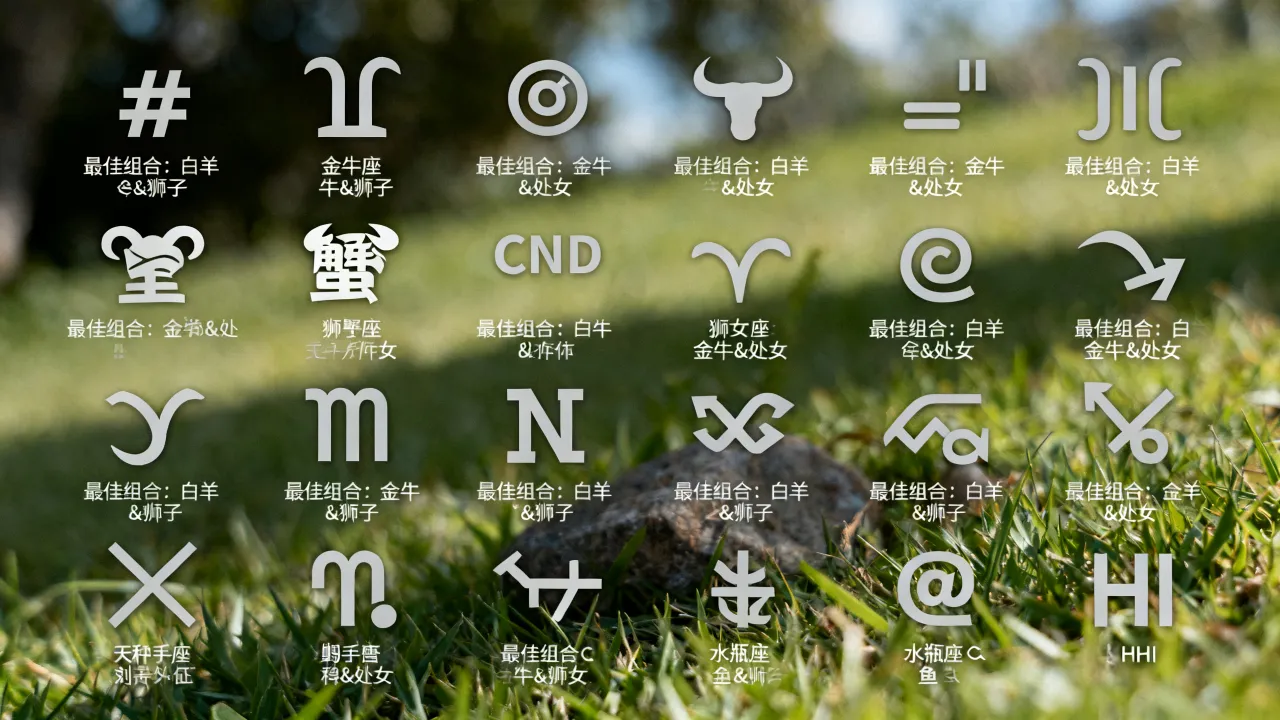 十二星座谁最和谐?星座配对最佳组合排名,长尾疑问词 十二星座谁最和谐?星座配对最佳组合排名,长尾疑问词