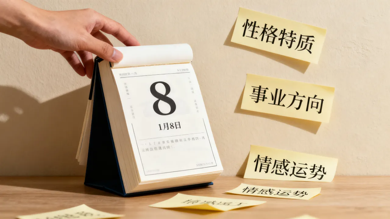 1月8日出生的人命运如何?,出生日期看一生运势 1月8日出生的人命运如何?,出生日期看一生运势