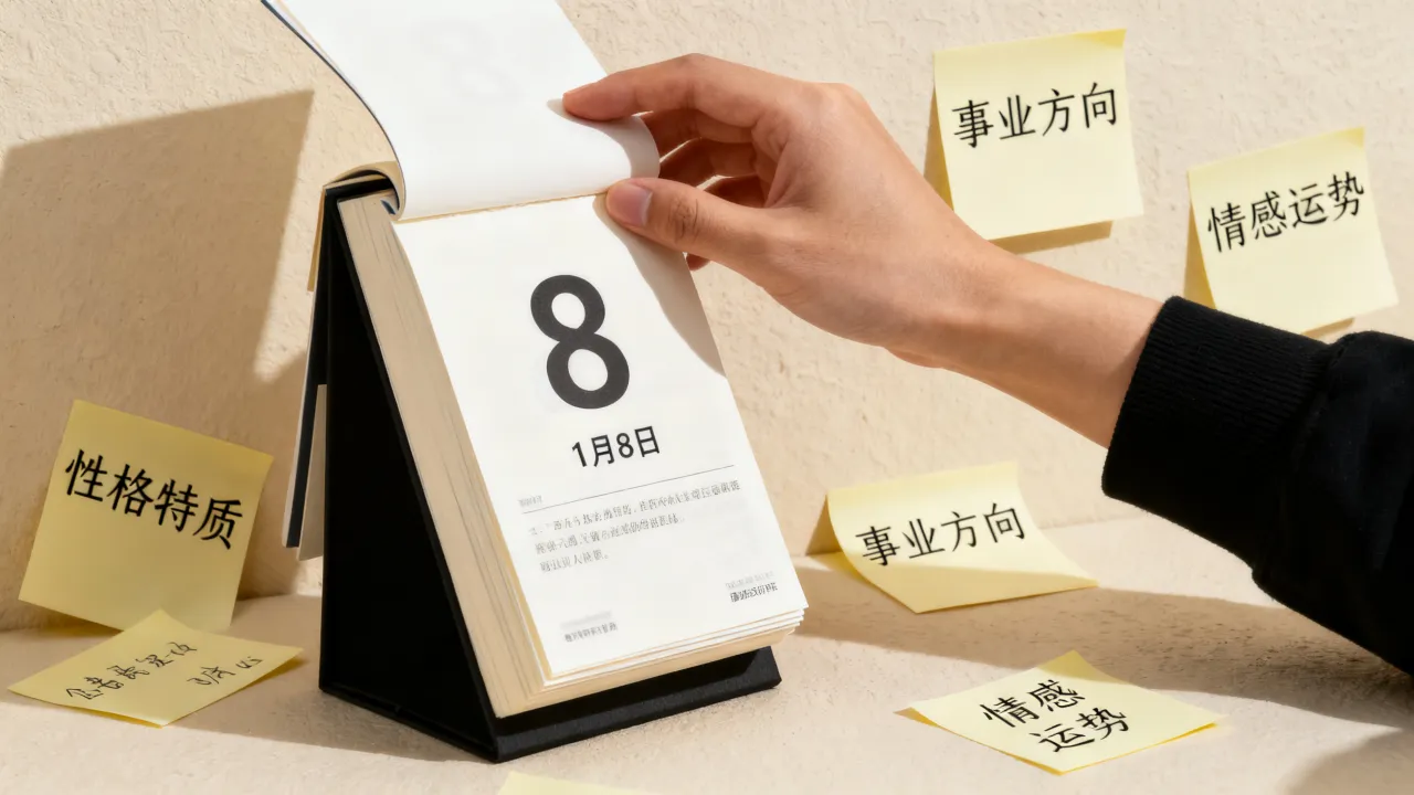 1月8日出生的人命运如何?,出生日期看一生运势 1月8日出生的人命运如何?,出生日期看一生运势