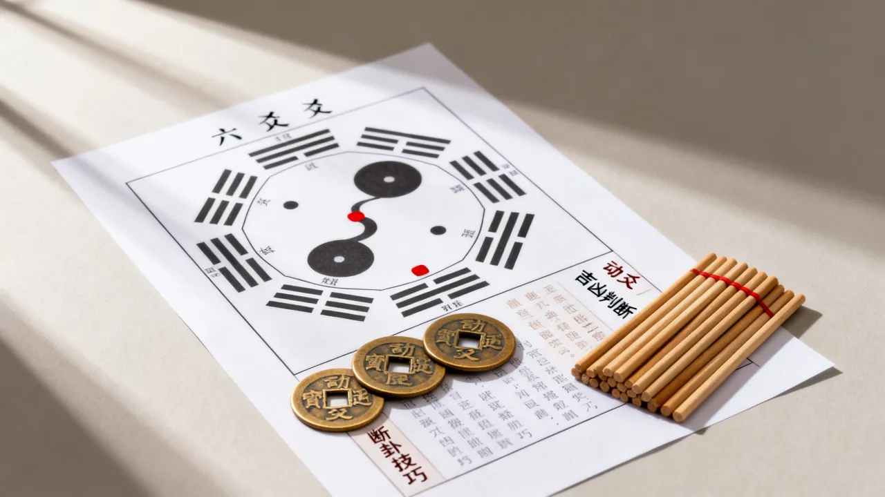 动爻怎么看吉凶图?六爻预测中动爻的吉凶如何判断,断卦技巧详解 动爻怎么看吉凶图?六爻预测中动爻的吉凶如何判断,断卦技巧详解