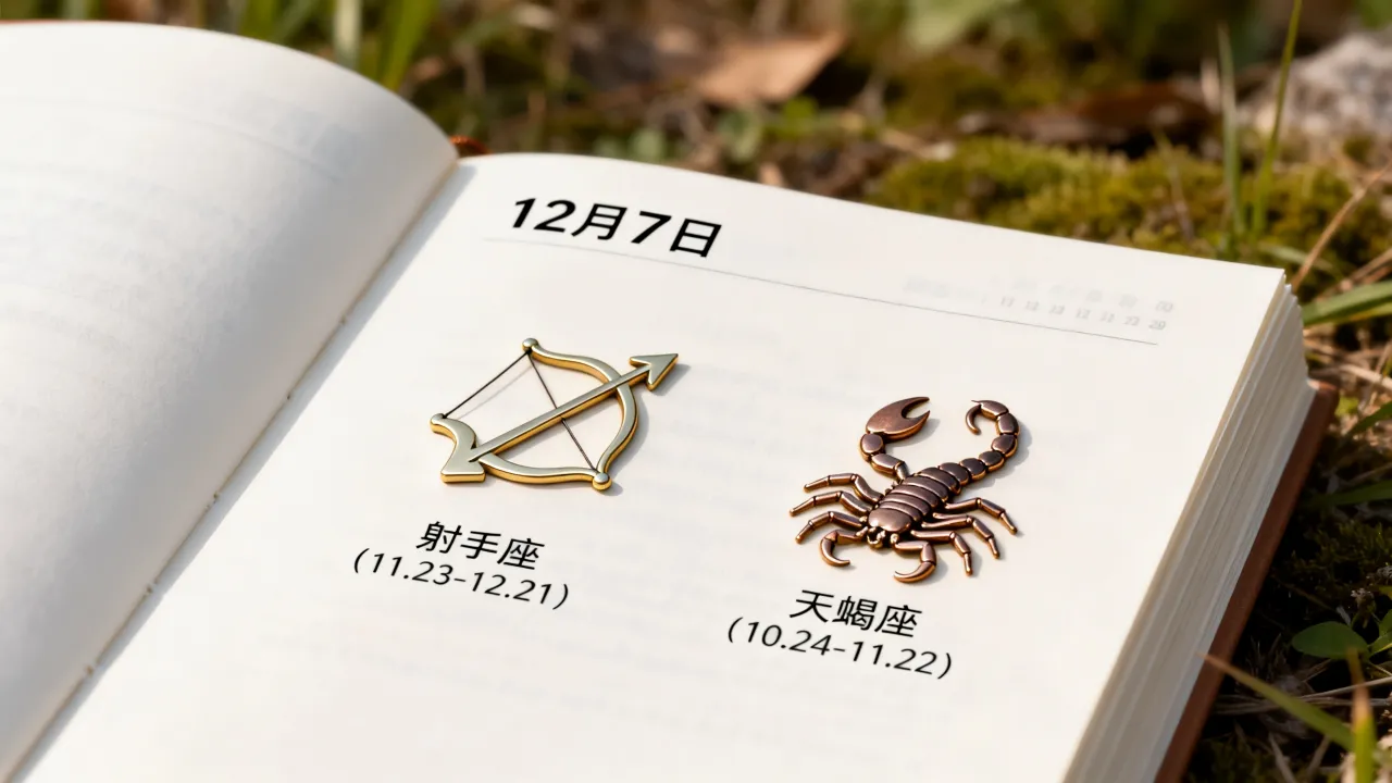 十二月七号是什么星座,射手座还是天蝎座? 十二月七号是什么星座,射手座还是天蝎座?