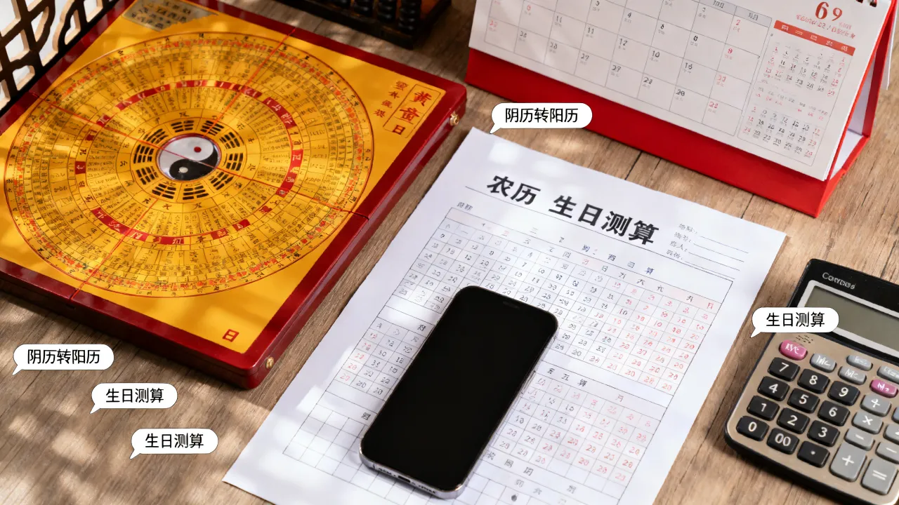阴历生日测算准不准怎么算，农历生日换算阳历查询？