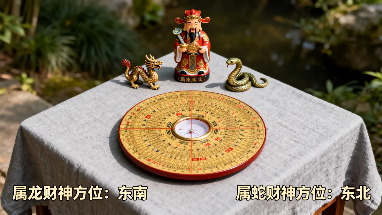 属龙的财神方位在哪,属蛇的财神方位怎么找? 属龙的财神方位在哪,属蛇的财神方位怎么找?
