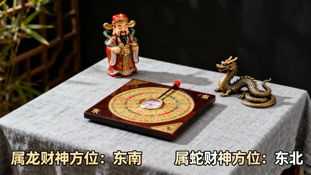 属龙的财神方位在哪,属蛇的财神方位怎么找? 属龙的财神方位在哪,属蛇的财神方位怎么找?