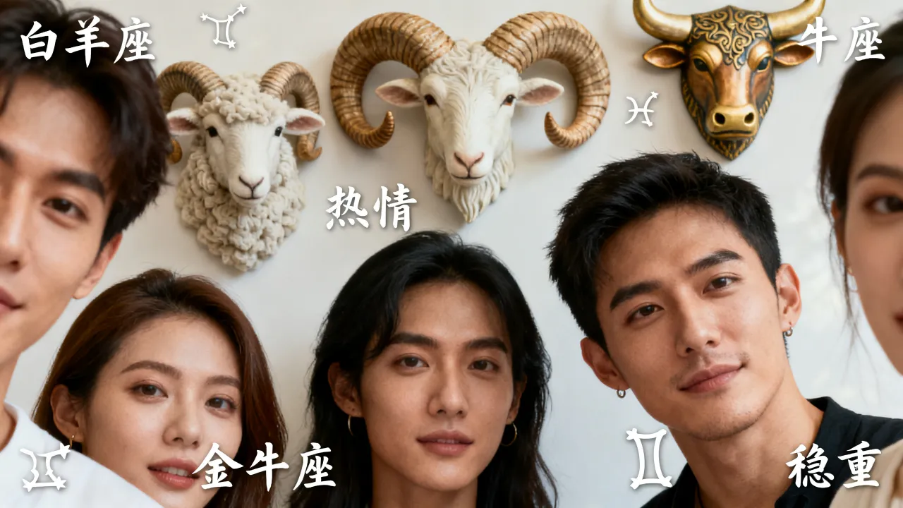 十二星座看相准不准？看脸能看出星座性格吗？